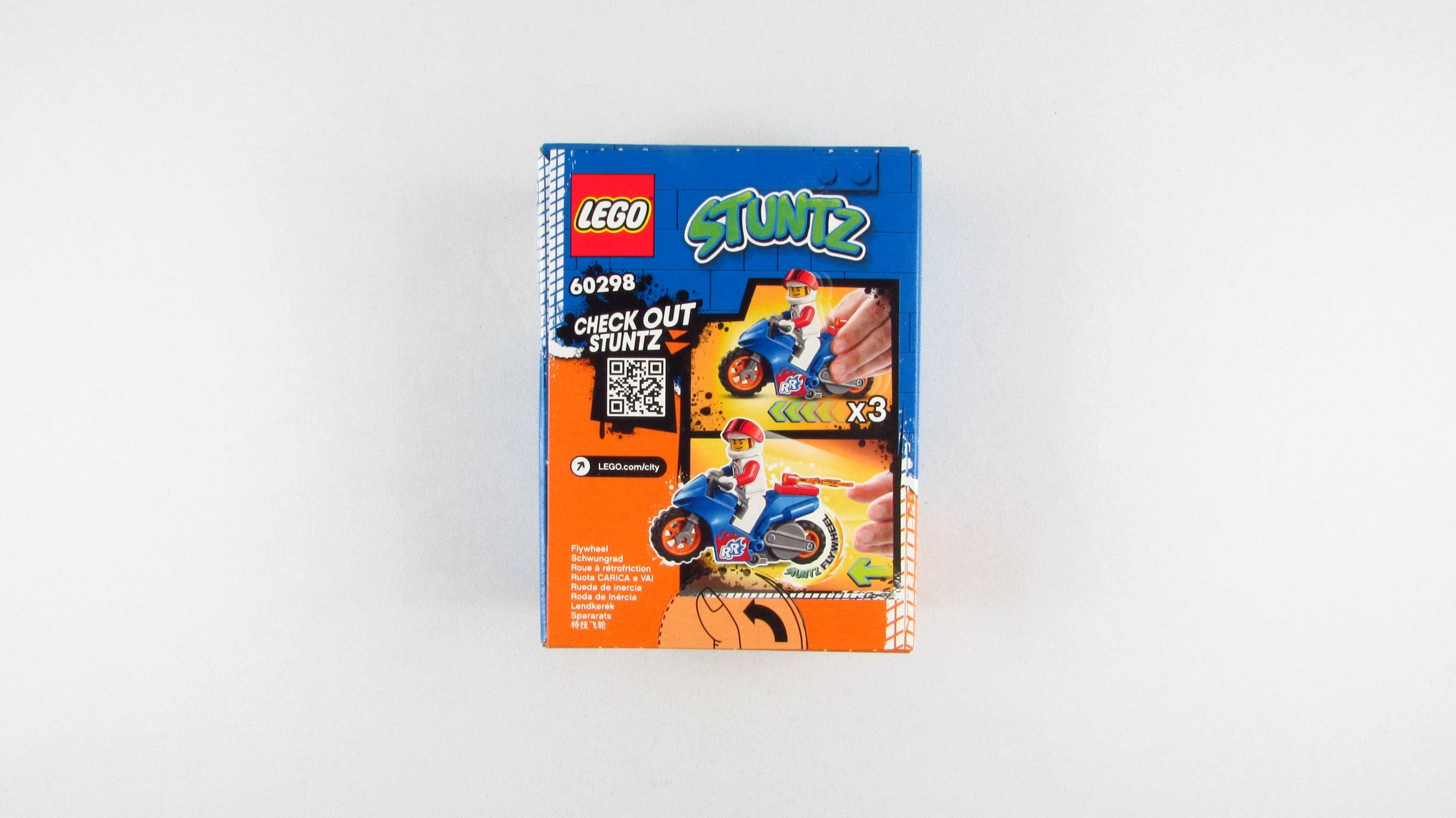 LEGO - City - Rakietowy motocykl kaskaderski 60298
