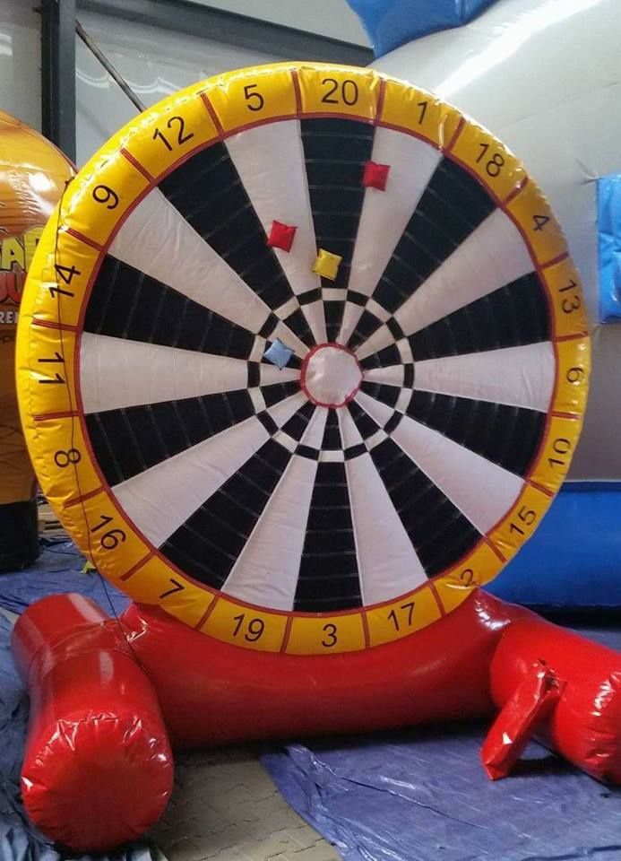 Wynajem dmuchana zjezdzalnia zamek dart