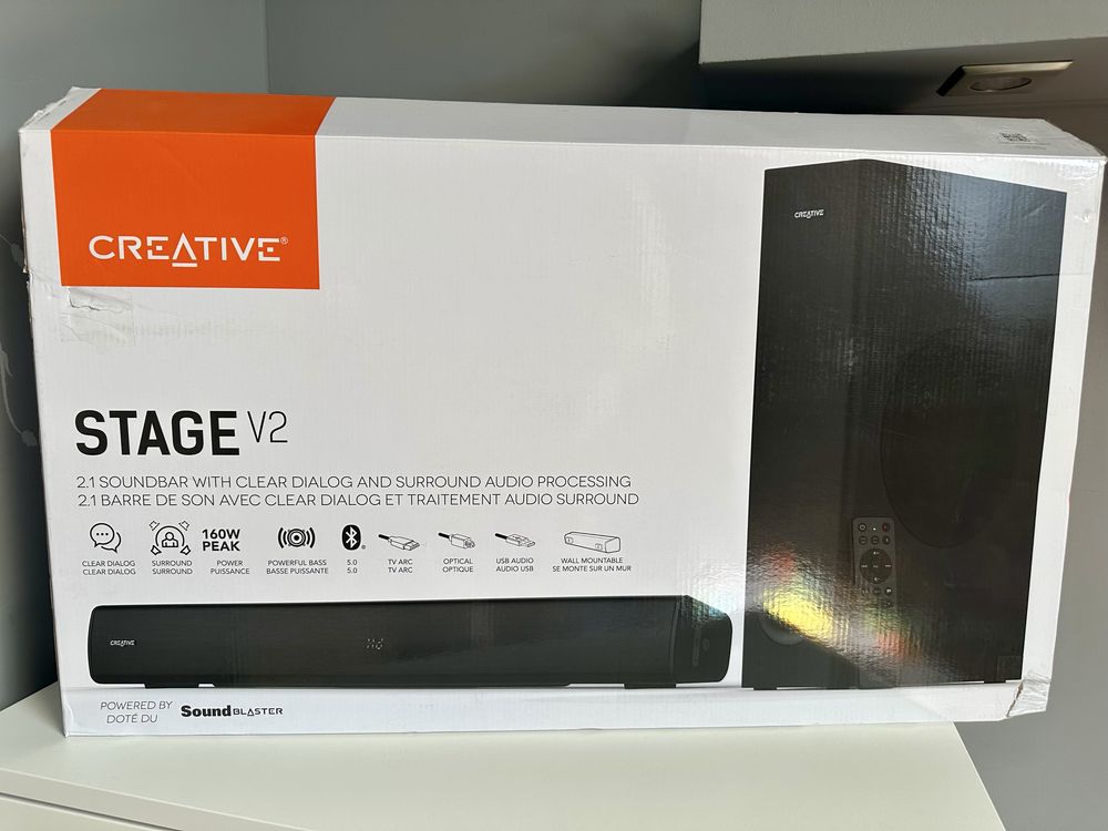Soundbar Creative Stage 2.1 V2