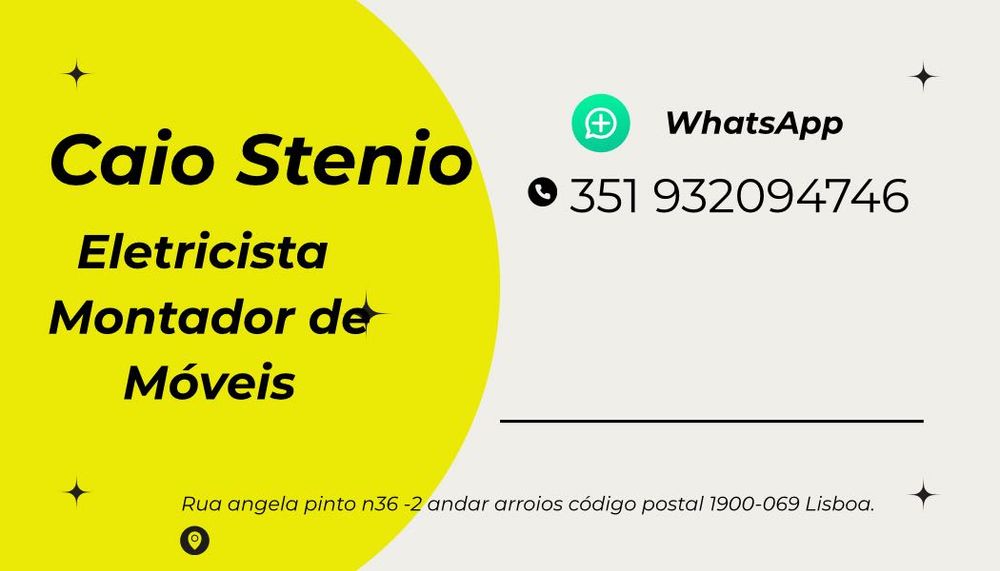 Eletricista e montador de móveis em geral em Lisboa