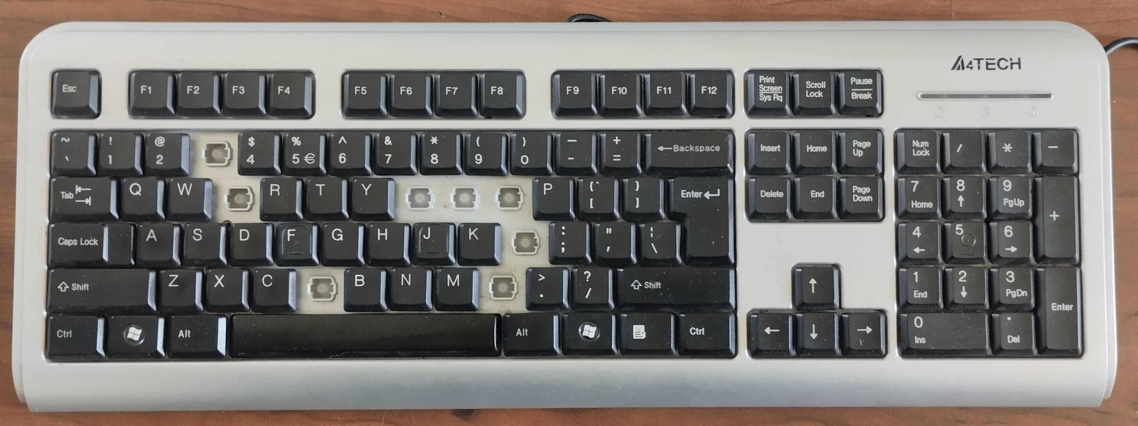 Klawiatura A4Teh model LCD-720 - klawisze na sztuki