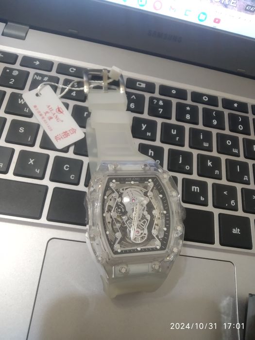 Механічний самозавідний годинник Ailang