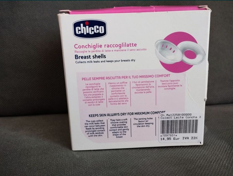 Conchas amamentação Chicco