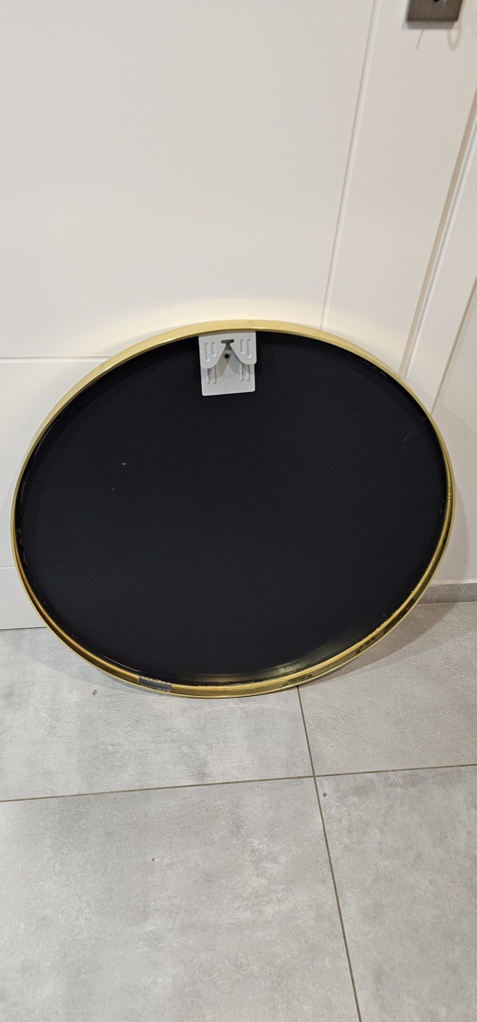 Złote lustro 70cm. Złote Lusterko kosmetyczne