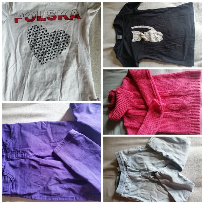 Ubranka dziewczynka- 104-mega paka