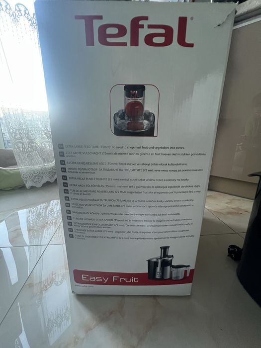 Соковижималка Tefal EASY FRUIT ZE610 D38