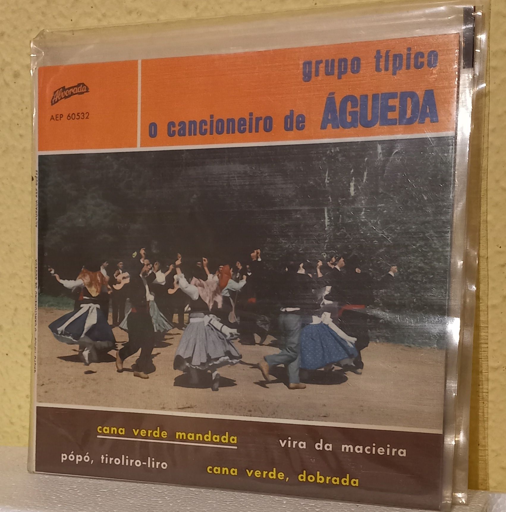 Disco vinil single, Grupo Típico O Cancioneiro de Águeda.