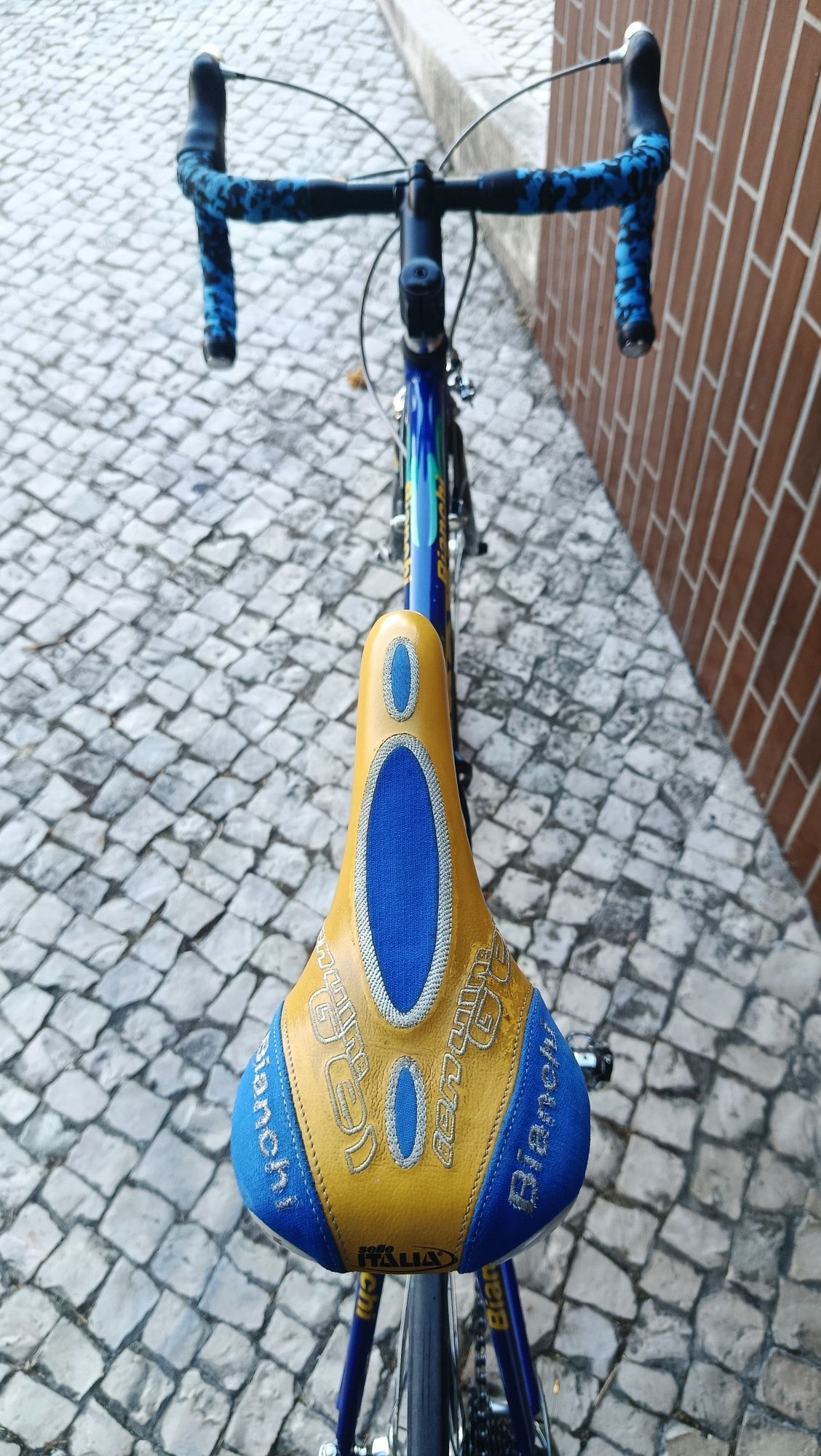 Bicicleta Bianchi vintage como nova