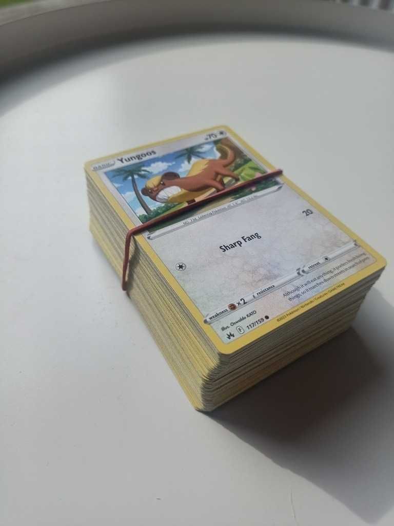 POKEMON BULK 100 Oryginalnych Kart Pokemon MIX Dodatków