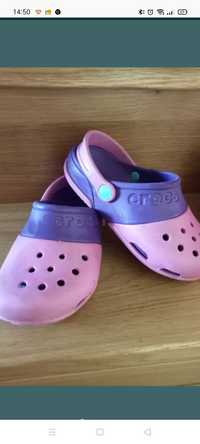 Jak nowe firmowe Crocs 31 32 klapki sandały dla dziewczynki