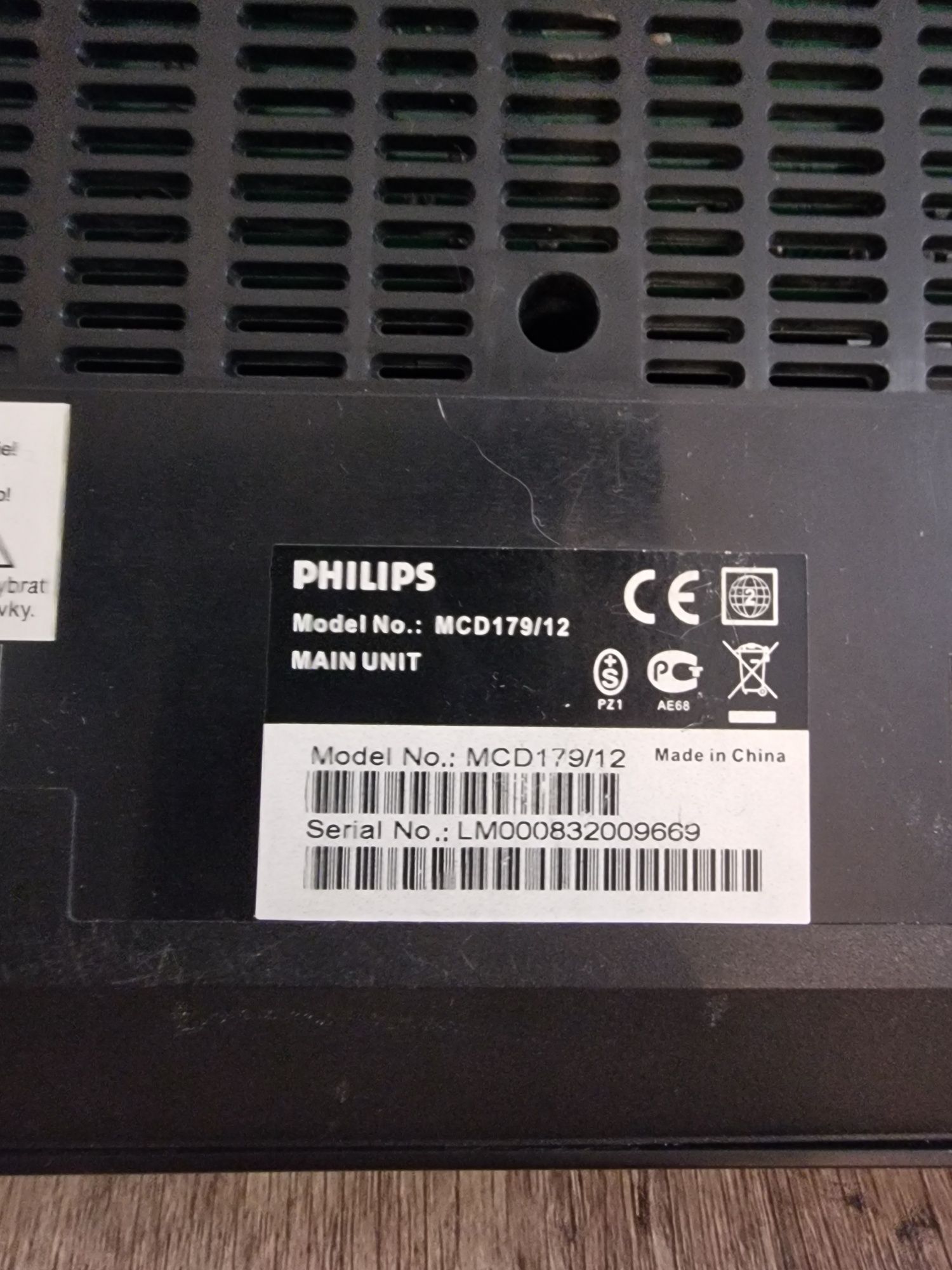 Używany Zestaw Philips MCD179/12 z Subwooferem - Idealny do audio!