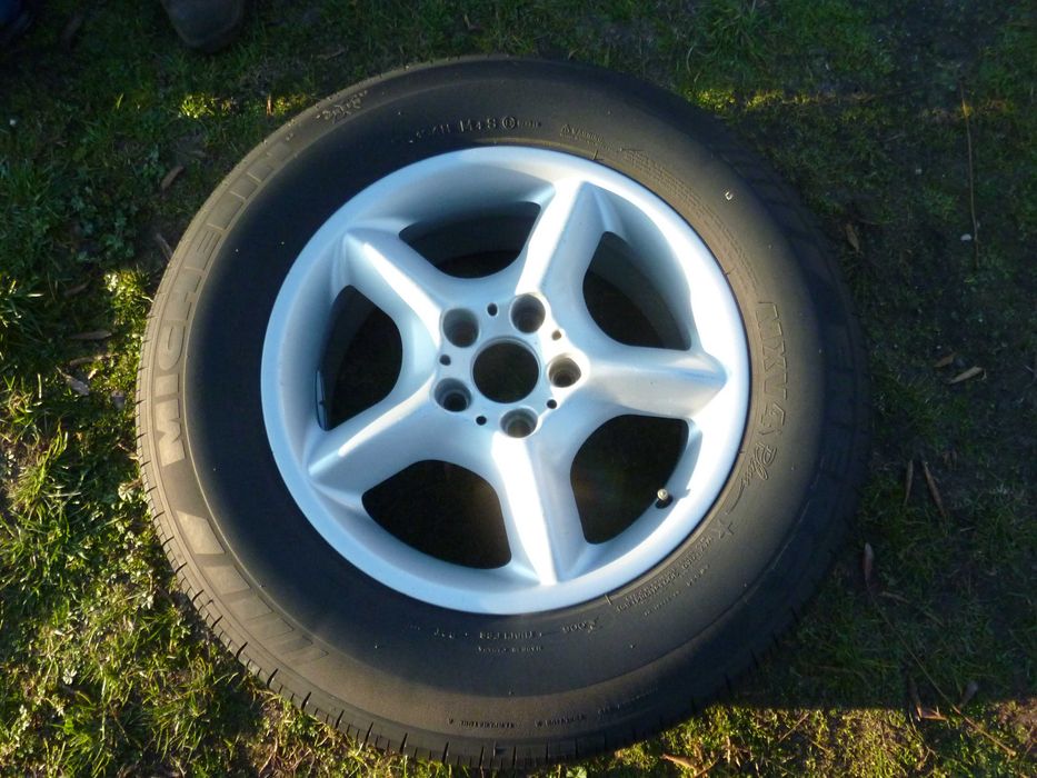 BMW X5 koło zapasowe 235/65 r17 aluminiowa felga michelin oryg opona