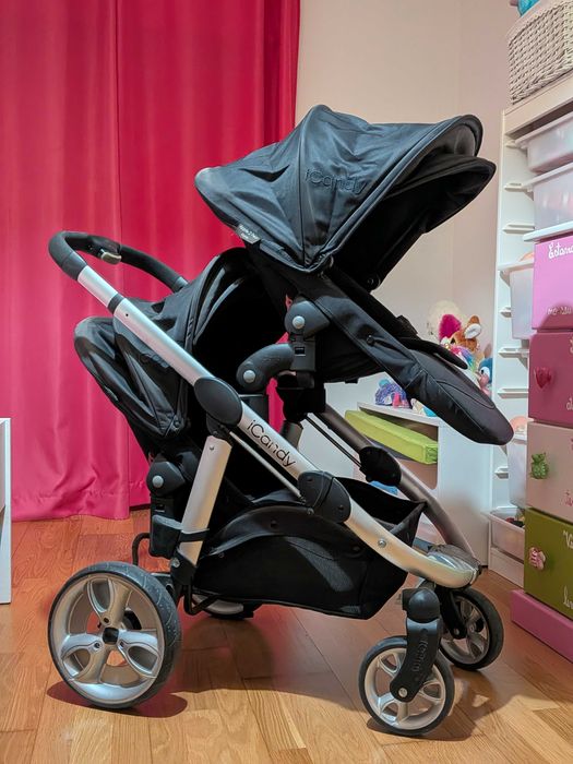 Carrinho bebé Icandy (gémeos)
