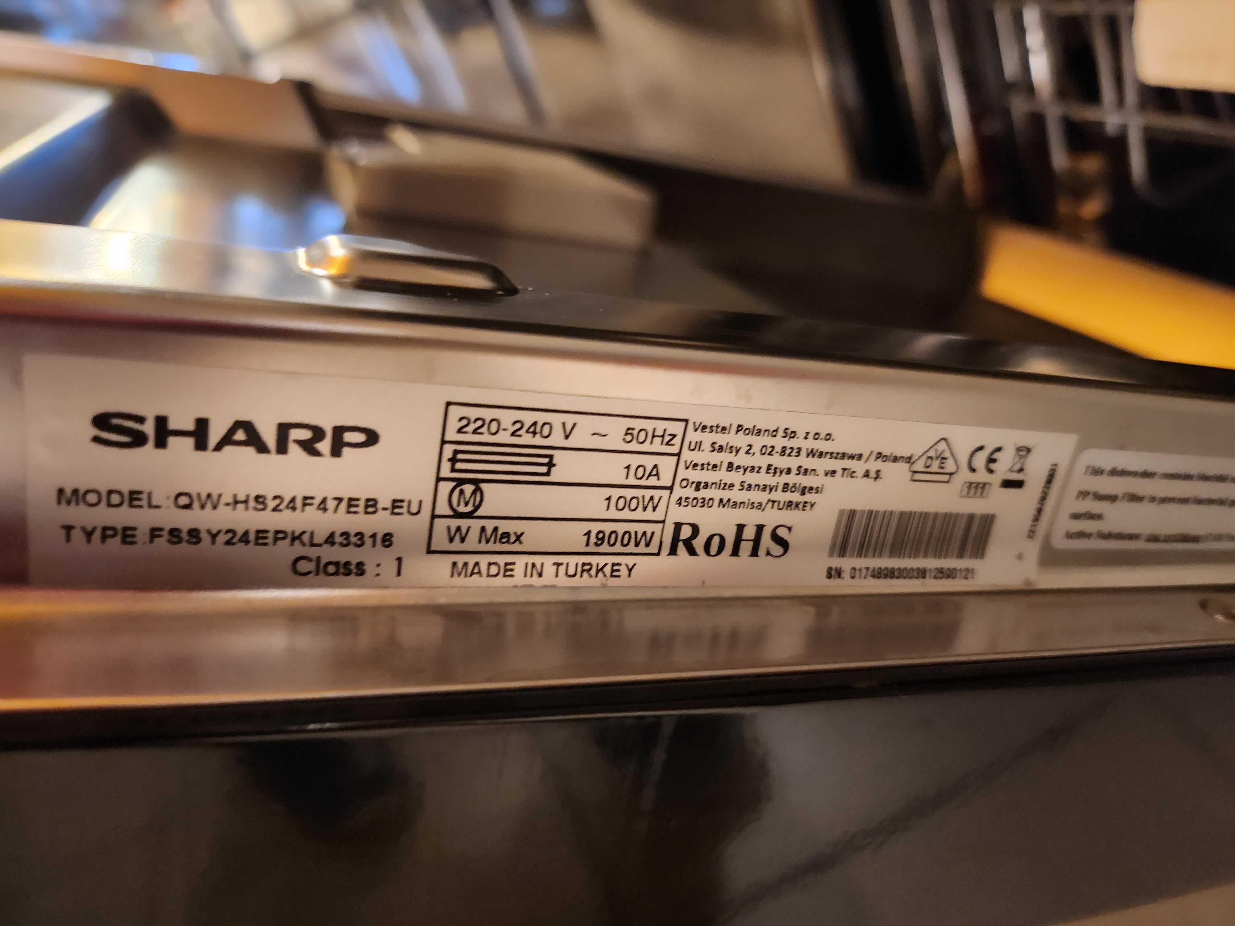 JANKI, ul. WSPÓLNA 6 Zmywarka Sharp QW-HS24F47EB-EU