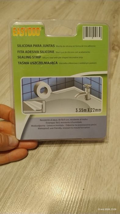 Silikonowa taśma uszczelniająca