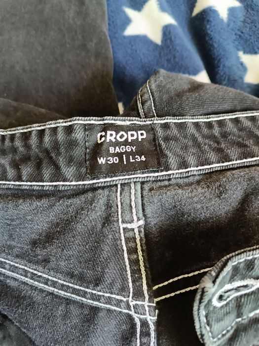 Dżinsy baggy Cropp w 30/L34