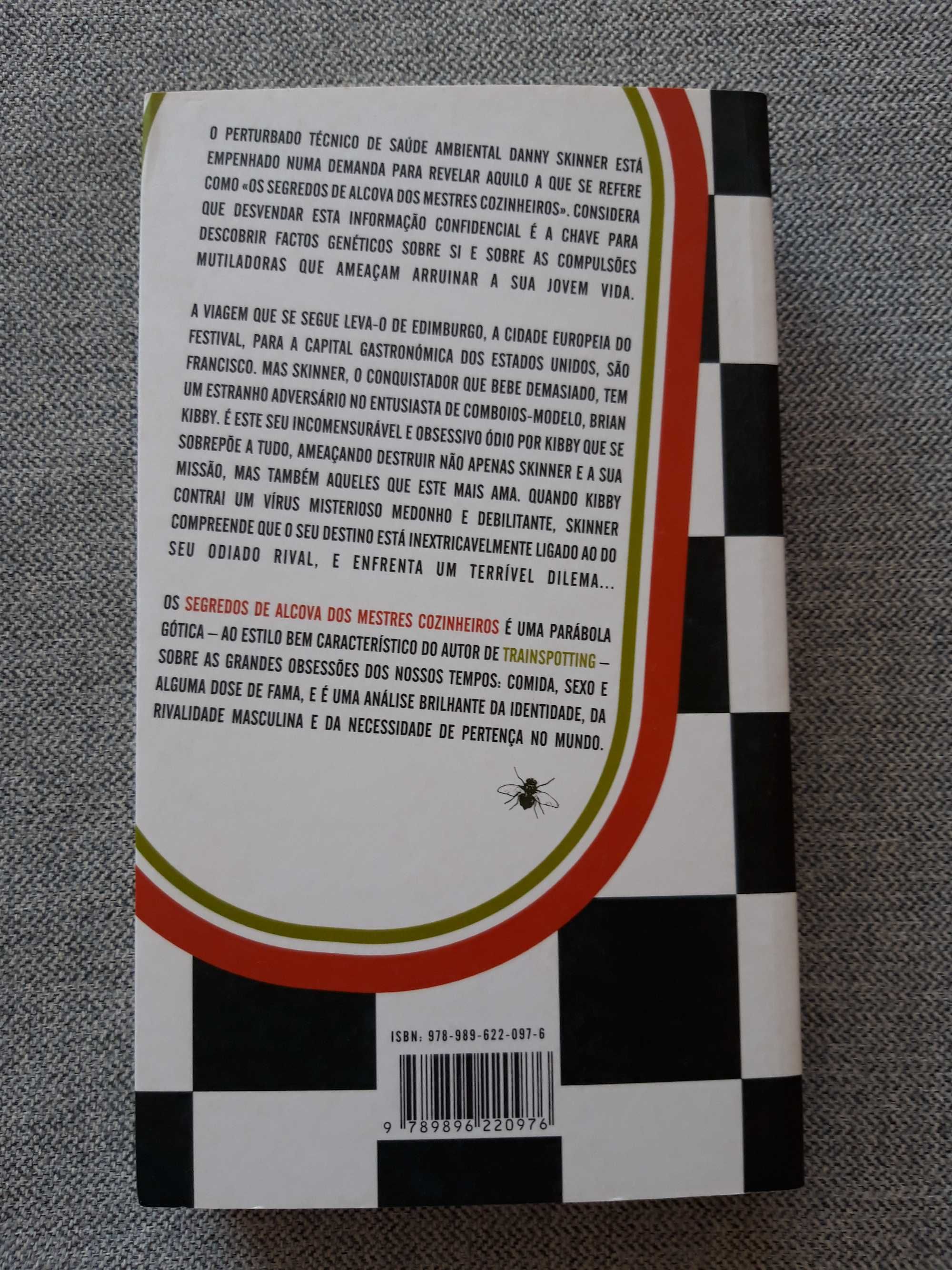 Livro "Os segredos de alcova dos mestres cozinheiros" de Irvine Welsh