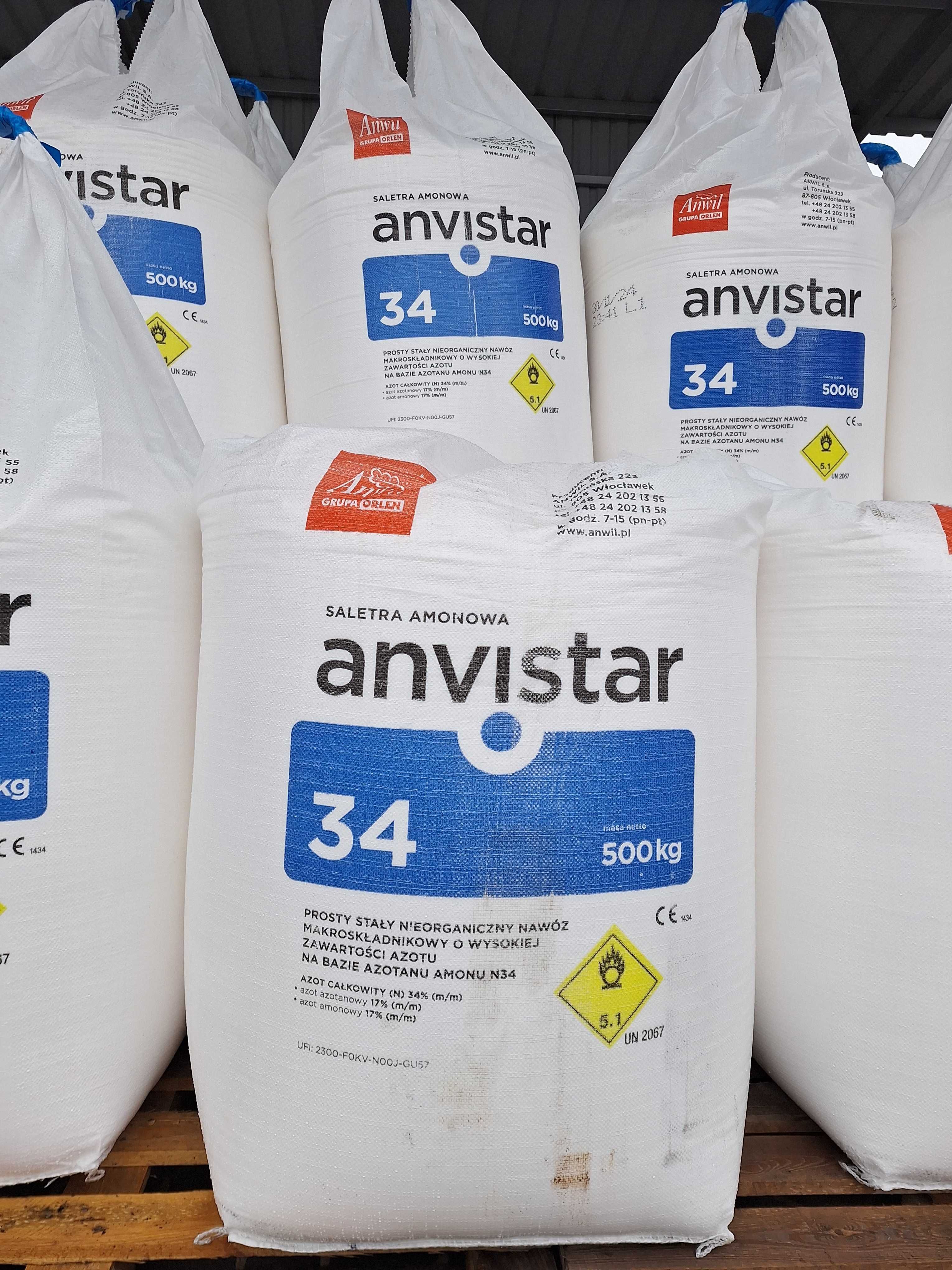Saletra Amonowa 34% big bag 500kg