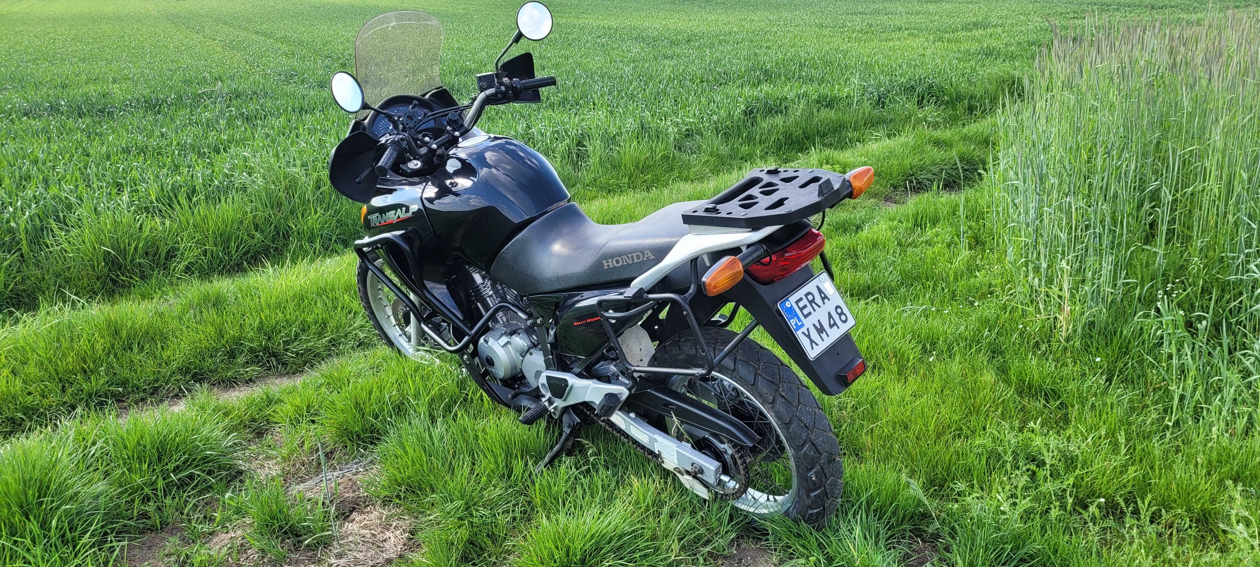 HONDA TRANSALP 650 + kufry GIVI 2005r