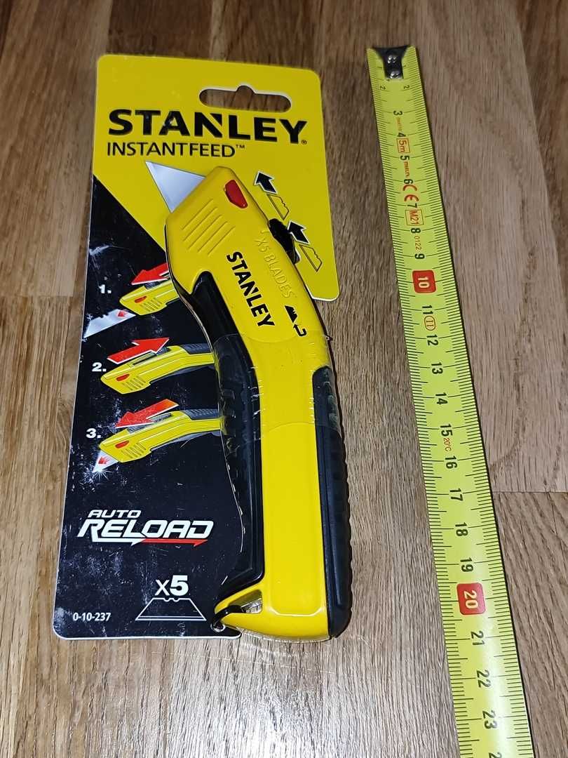 Nóż Stanley 0-10-237 Instantfeed Automat Na Ostrza Trapezowe Nowy