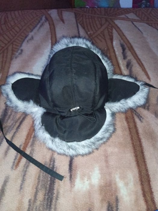 Шапка вушанка зимова