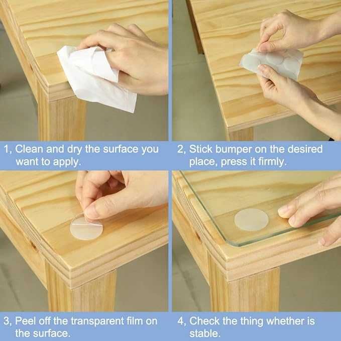 1195. GINOYA silikonowe Odbojniki Górne 27 szt