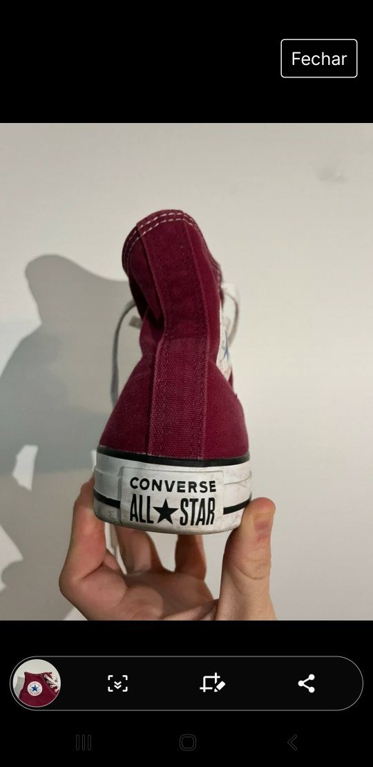 Converse All Stars Bordeaux/Vermelhos