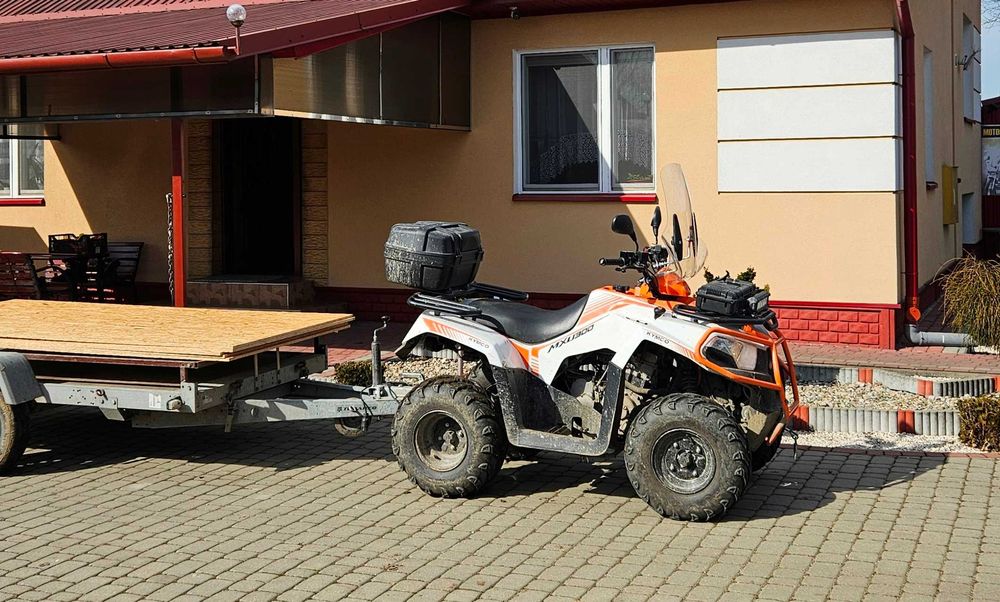 Kymco New MXU 300 cf  yamaha 23% wat