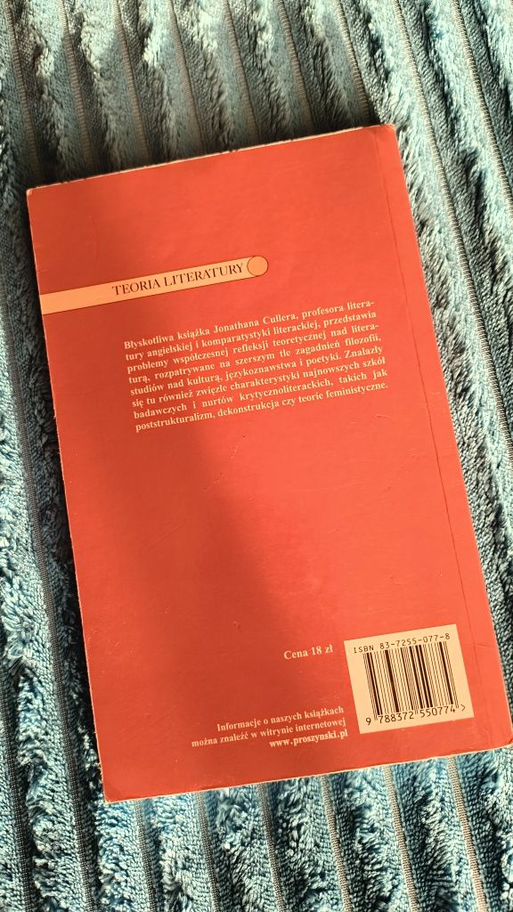 Teoria literatury Jonathan Culler