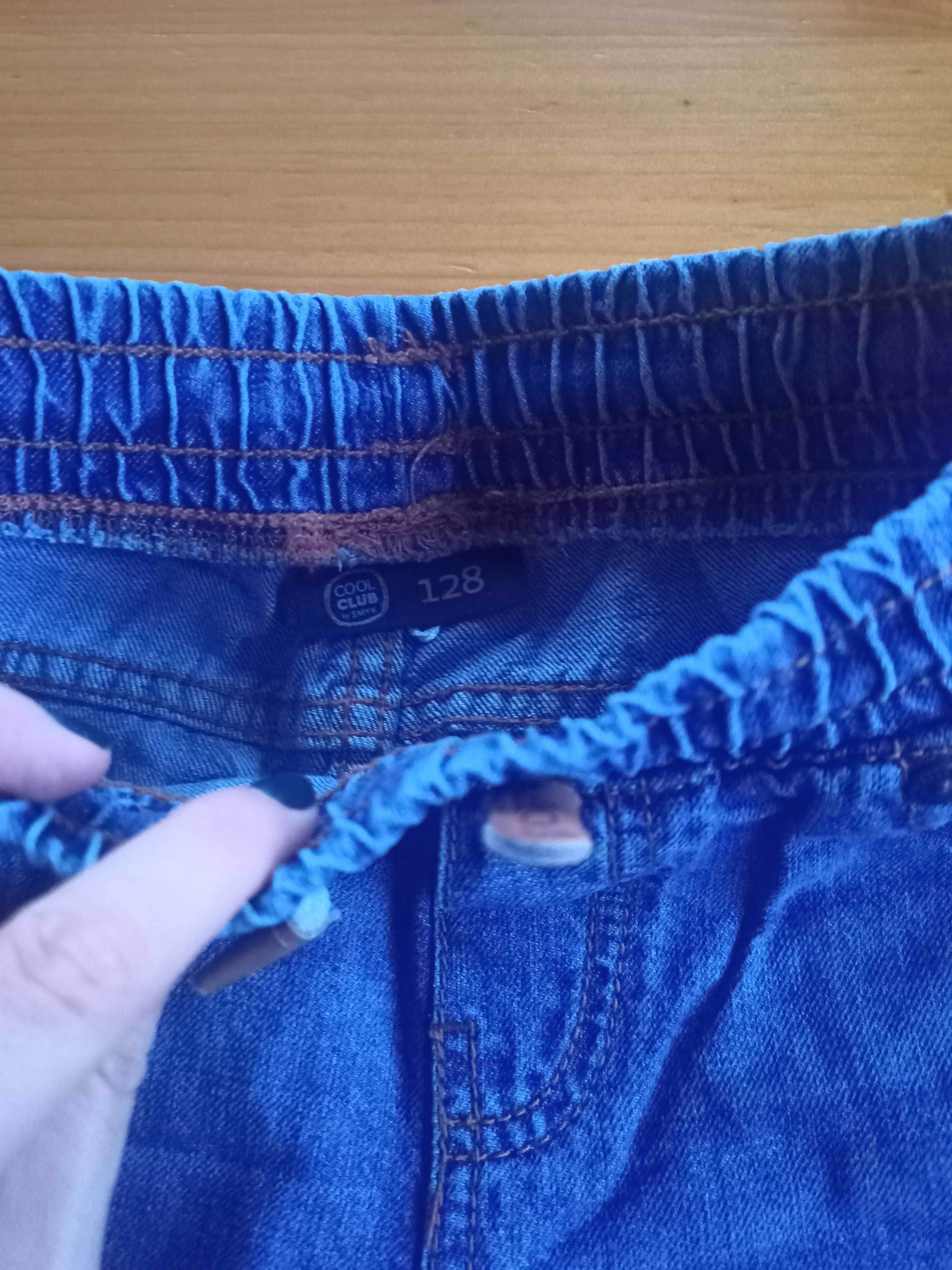 128 Joggery spodnie chłopięce jeansy dżinsy Smyk