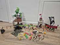 Playmobil zestaw domek na drzewie statek piracki fotograf