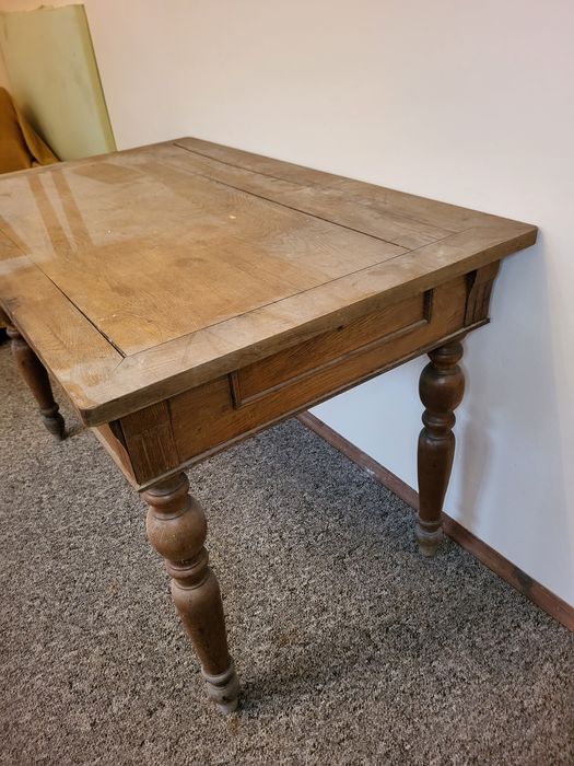 Stół dębowy, biesiadny, wiejski, retro, vintage