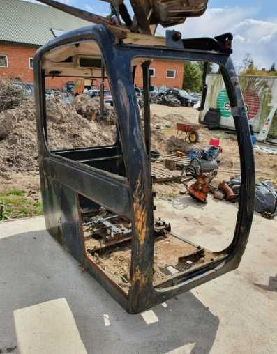 Koparka JCB JS 200 Kabina Szyba Drzwi CZĘŚCI