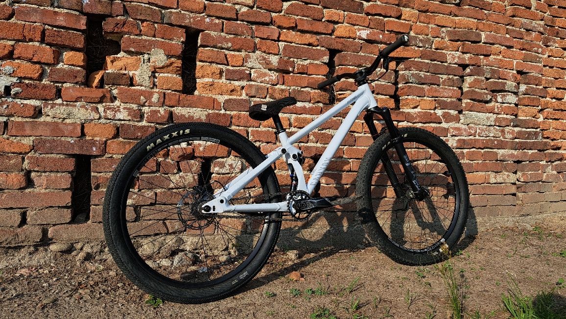 Rower dirt canyon stitched 720 pike dj slopestyle 26" fr stunt mtb dh