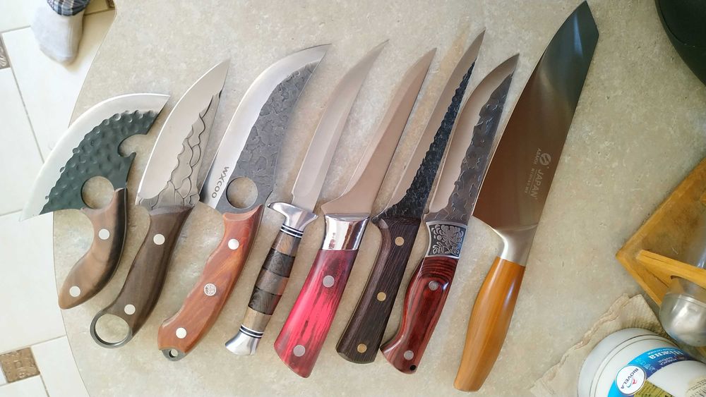 Нож кухонный Нож кованый Нож обвалочный Нож для мяса Кухонний ніж