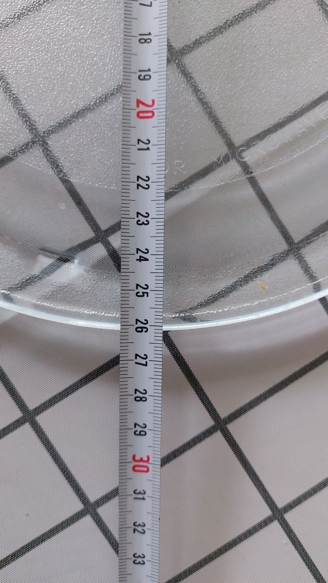 Szklany talerz obrotowy 26 cm do mikrofali sharp