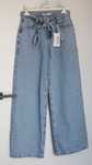 Jeansy damskie NA-KD Slouchy dzwony flare mom jeans spodnie jeansowe
