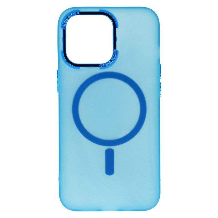 Magnetic Frosted Case Do Iphone 11 Pro Niebieski