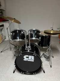 Bateria CB drum, pouco uso