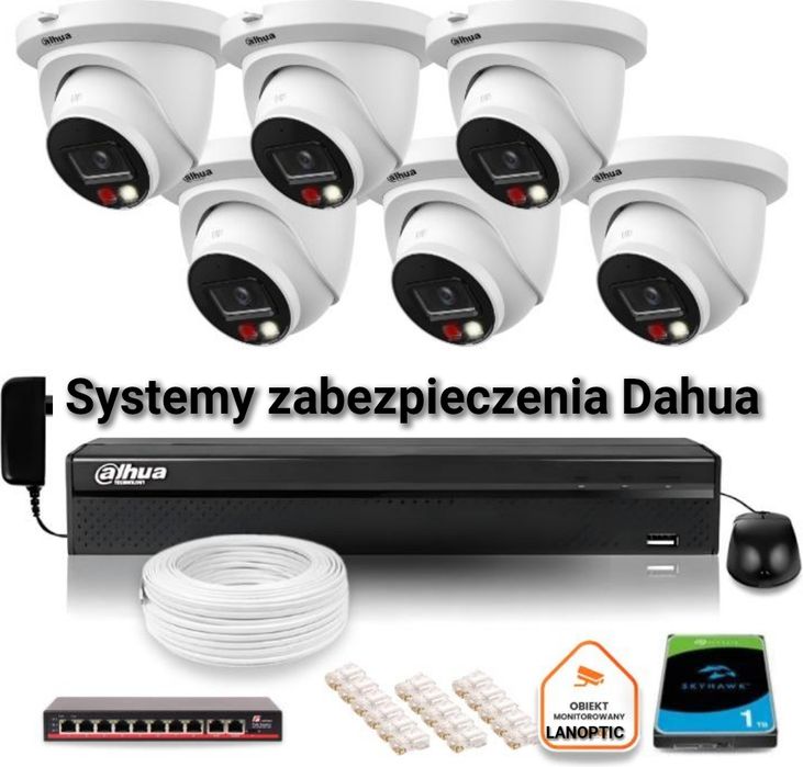 Kamery Monitoring Alarm Montaż instalacja Serwis Wideodomofony