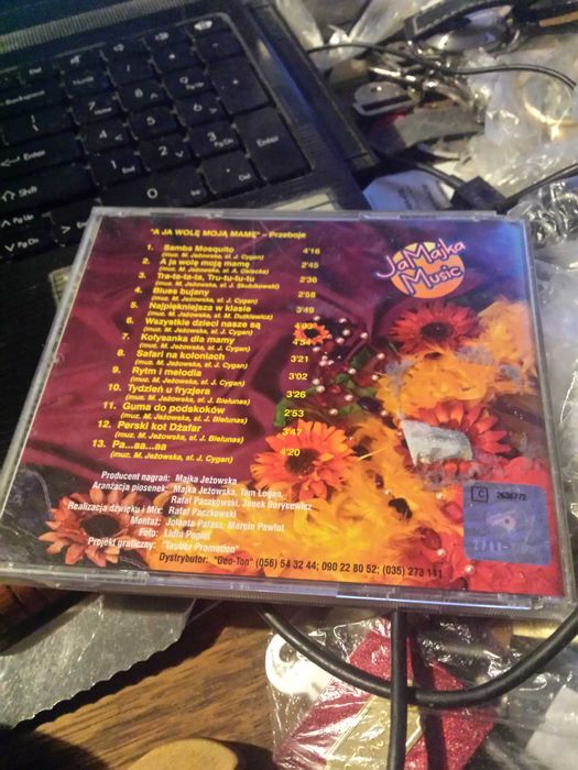 majka jeżowska płyta cd a ja wolę moją mamę przeboje 1995 z hologramem