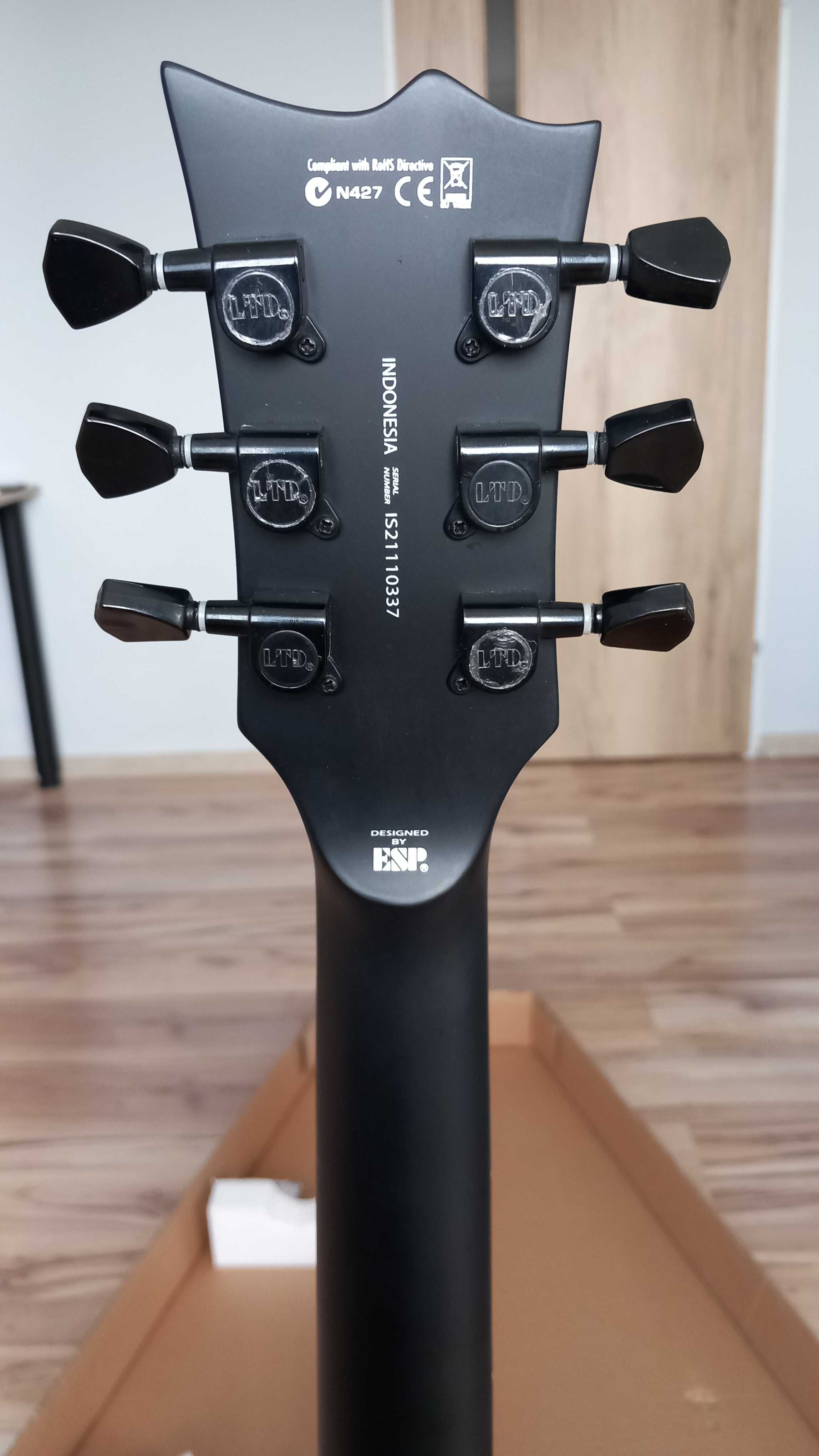 Gitara Nowa ESP LTD EC-256 BLKS NOWA Czarna satyna