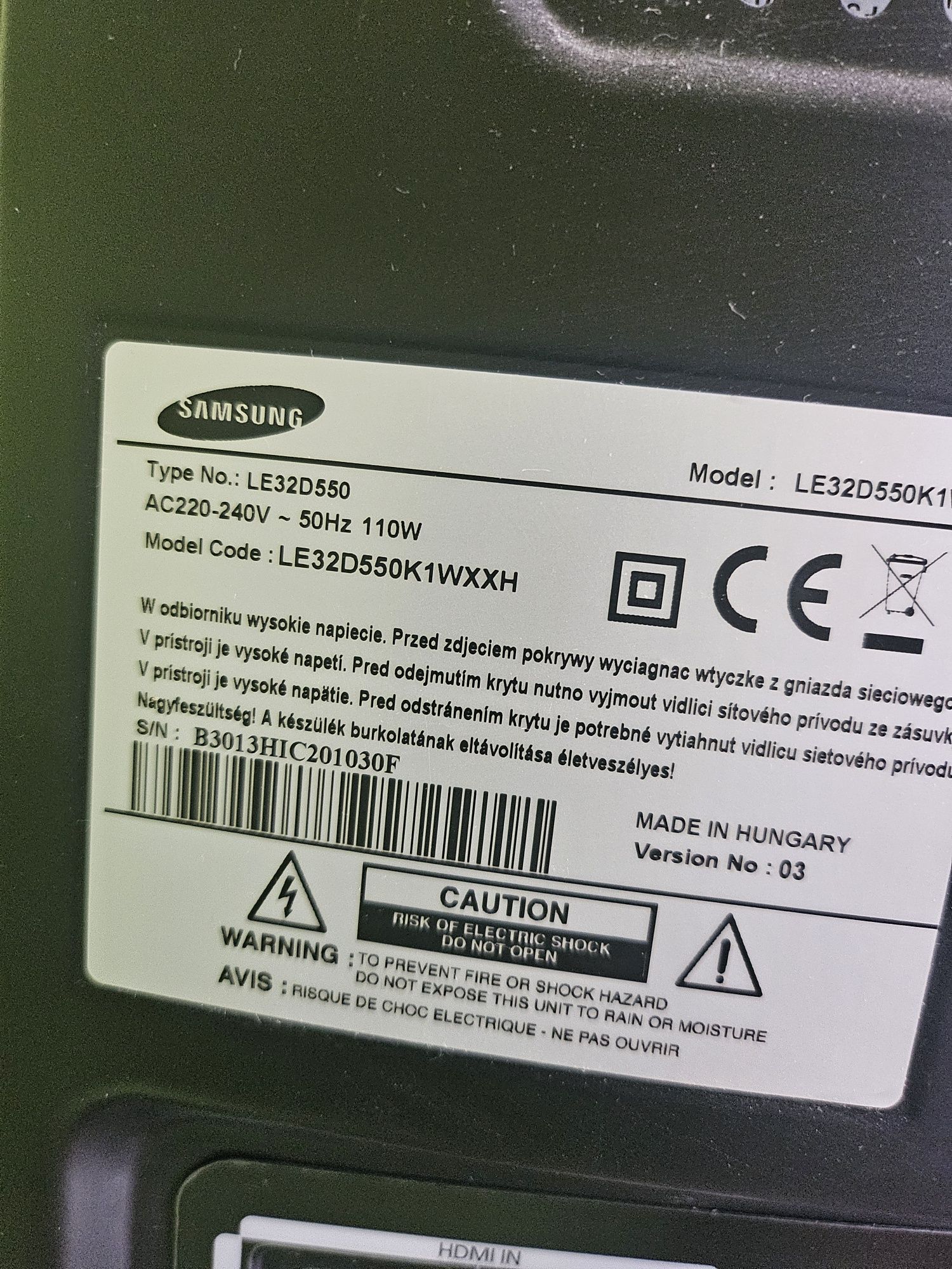 Telewizor Samsung 32'