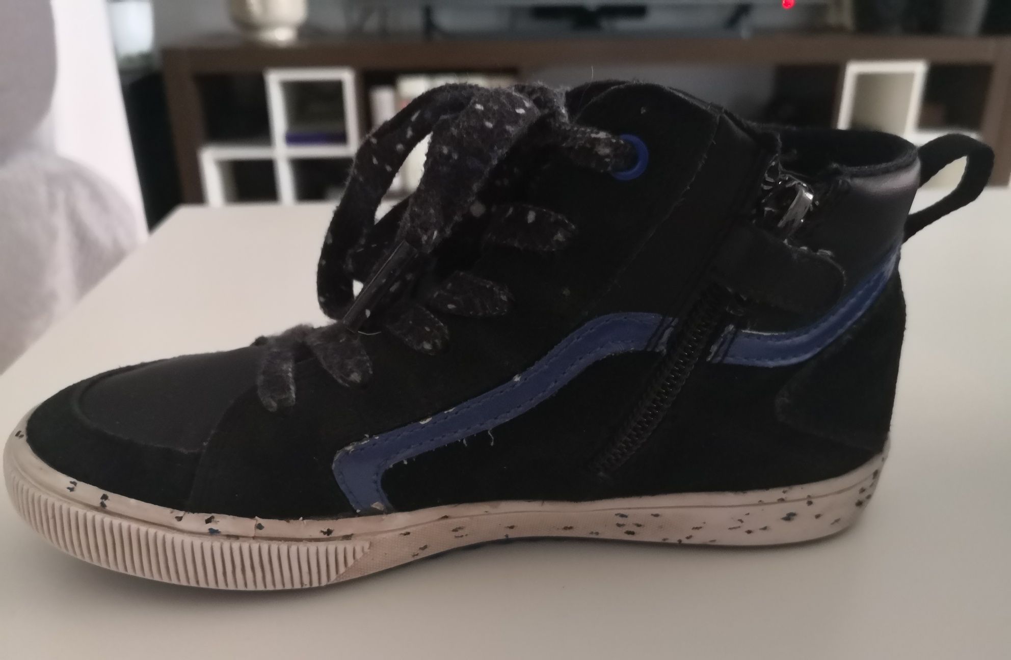 Skórzane sneakersy Geox Alonisso Boy 31