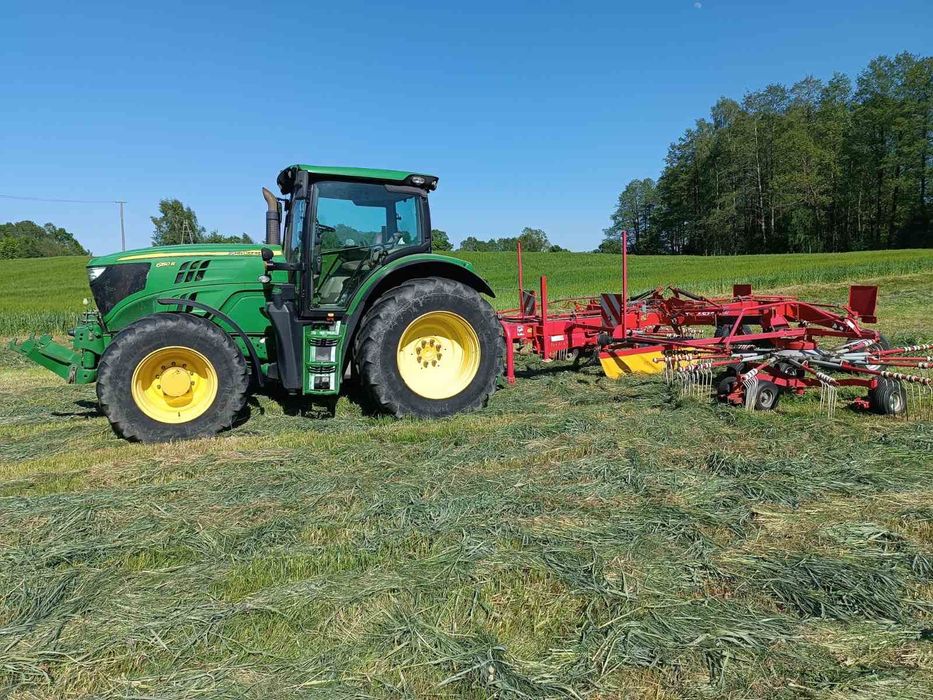 Ciagnik john deere 6150r tuz wom stan bdb