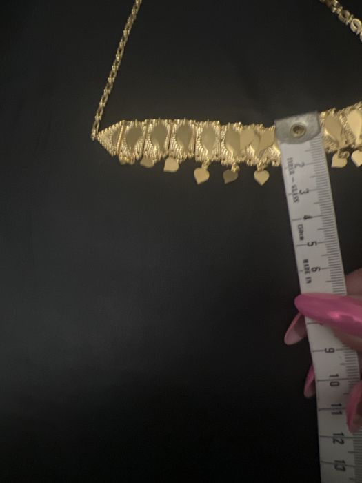 Naszyjnik obroza zloto 585