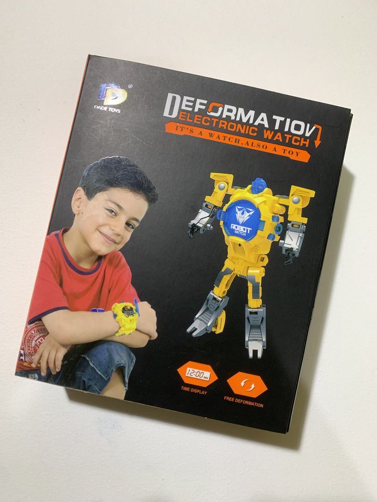 Робот-трансформер | Годинник дитячий