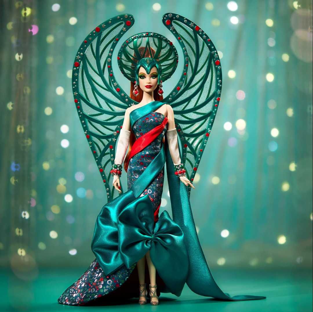Барби Bob Mackie Holiday Angel Barbie 2024