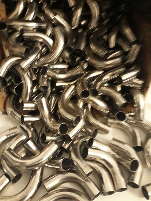 Curvas em INOX de 18 mm -  lote 200 unidades