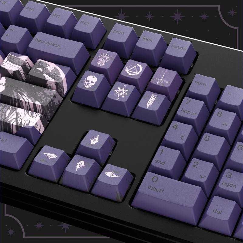 Кейкапы / keycaps Glorious - GPBT Black Magic [Limited Edition]